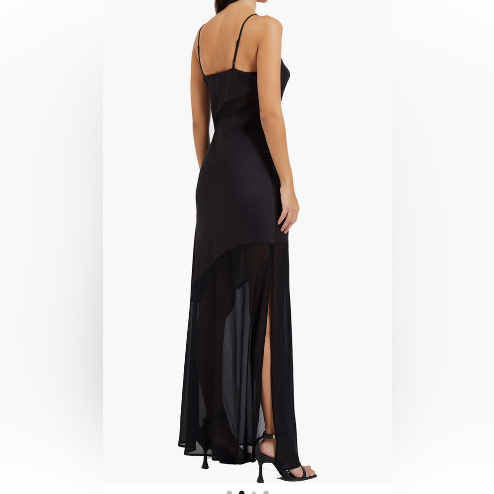 NEW French Connection Inu Satin & Mesh Slipdress - Picture 3 of 10